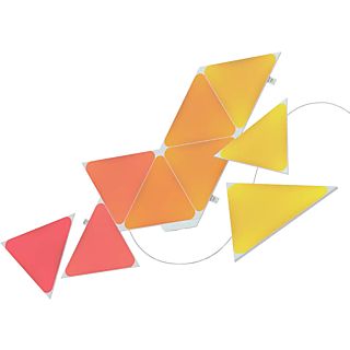 NANOLEAF Shapes Triangles Starter Kit (9 pannelli) - Pannelli luminosi (Bianco)