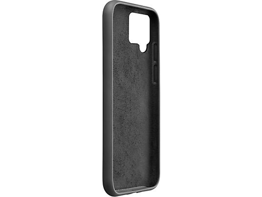 Funda - CellularLine CHROMAGALA12K, Para Samsung Galaxy A12, 6.5”, Trasera, Goma blanda, Negro