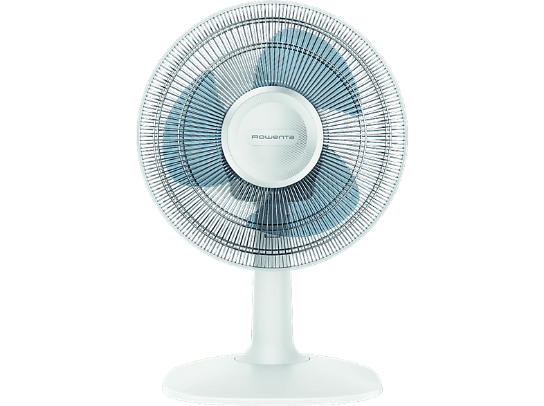 Ventilador de sobremesa - Rowenta VU2330F0, Diámetro 30 cm, 34 m³/h, 46 dB, 3 Velocidades, Blanco