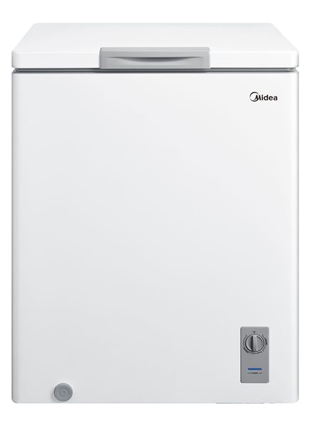 Congelador horizontal - Midea MDRC207SLF01G, I85 cm, 142 Litros, Independiente, Blanco