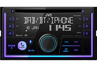 JVC KW-DB95BT - Autoradio (2 DIN (doppio-DIN), Nero)