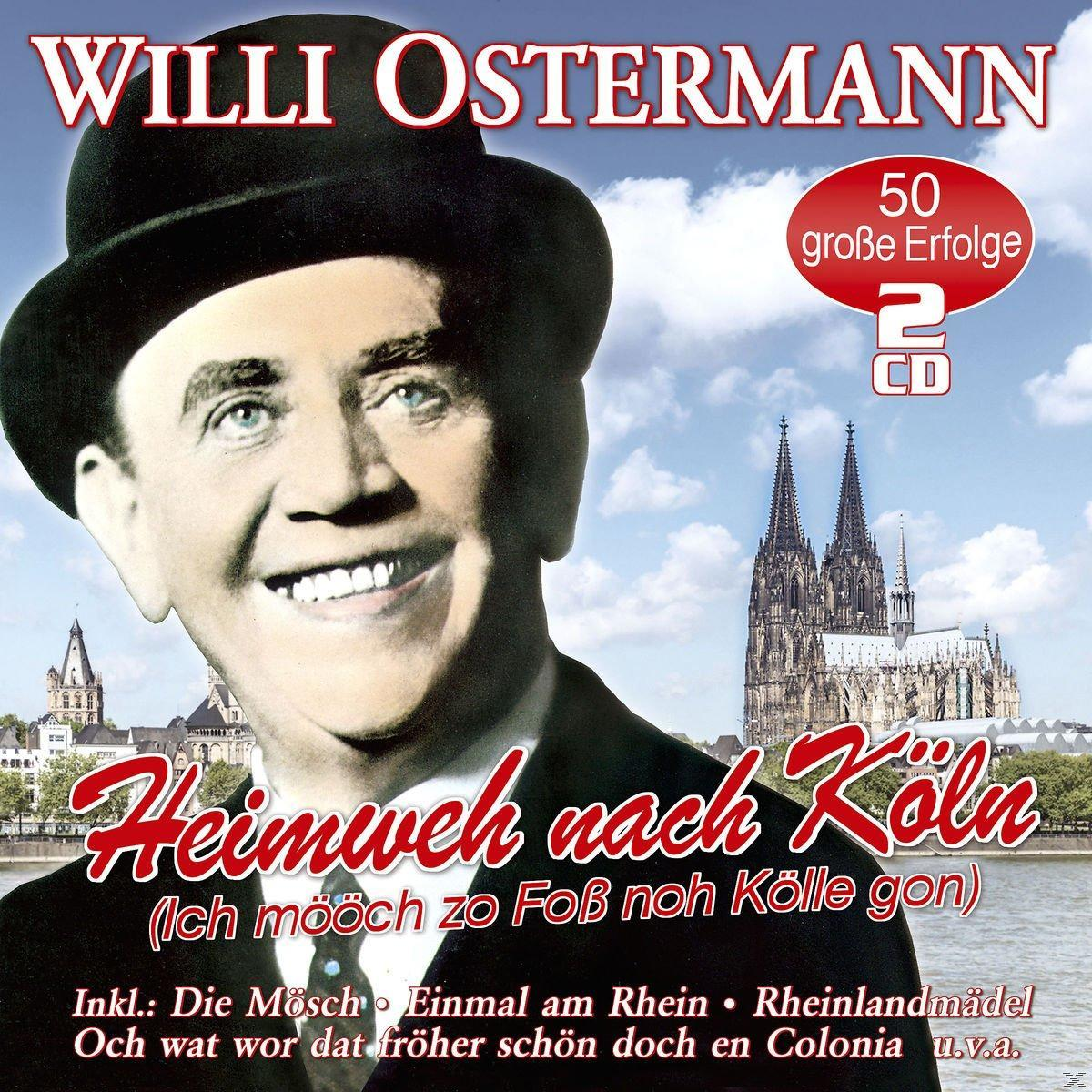 Albumcover mit Willi Ostermann und dem Kölner Dom im Hintergrund.