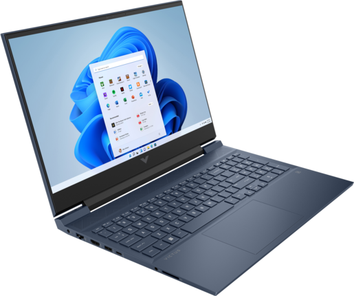 HP Victus 16-E1110NH 75M66EA Kék Gamer laptop (16,1" FHD/Ryzen5/16GB/1024 GB SSD/RTX3050Ti 4GB/Win11H)