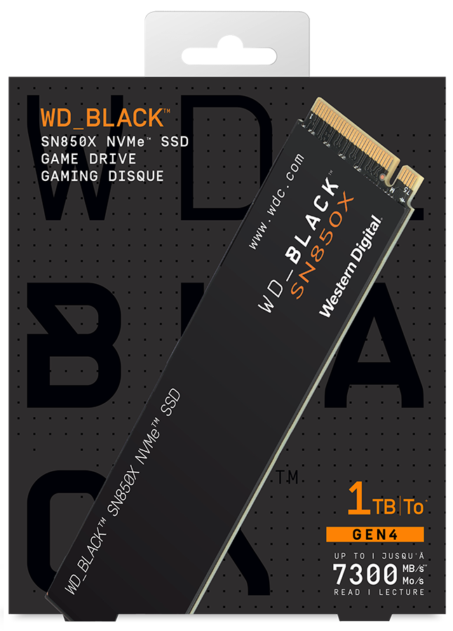 Sandisk | WD_Zwart SN850X Powered By Sandisk - 1TB - PCIe 4