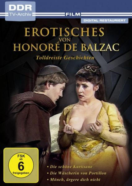 DVD-Cover eines alten Films mit zwei Schauspielern, die Frau ist oben ohne.