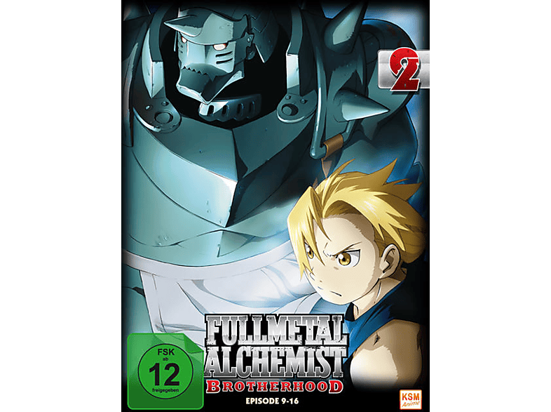 Fullmetal Alchemist - Brotherhood - Volume 2 (Folge 09-16) DVD