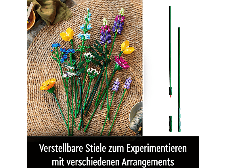 Lego Icons 10313 Wildblumenstrauß Bausatz — Foto 2 von 5