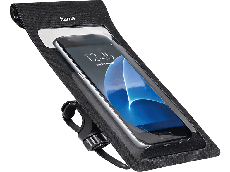 HAMA Support de vélo pour smartphone 7" Slim Noir (210573)