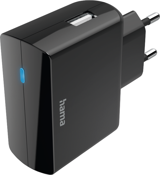 HAMA USB-oplader 12 W Zwart (201646)