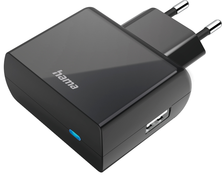 HAMA USB-oplader 12 W Zwart (201646)
