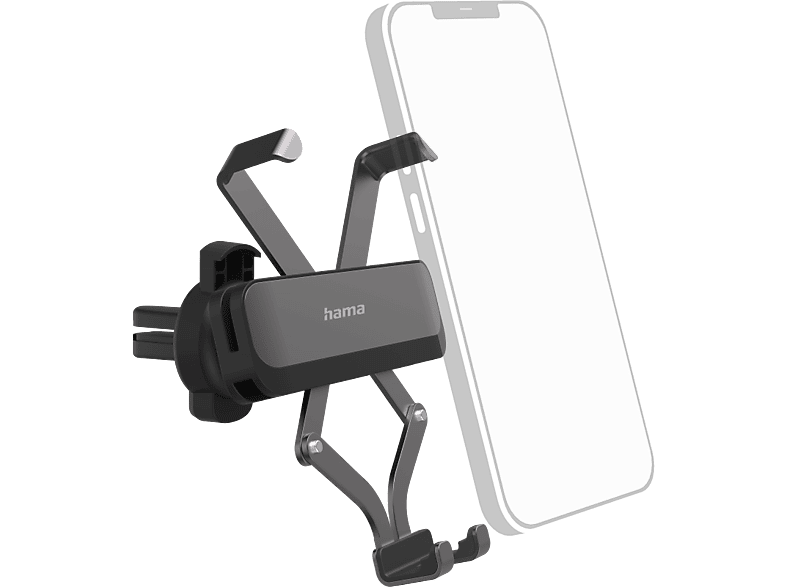 Hama Support de Téléphone pour Voiture Gravity Pro Noir