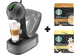 DE-LONGHI Infinissima Touch Starter Kit – Kapselmaschine (Grau)