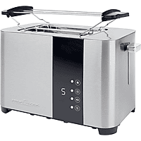 PROFI COOK PC-TA 1250 Toaster (Silber, 850 Watt, Schlitze: 2)