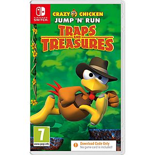 Crazy Chicken Traps and Treasures (Code in a box) | Nintendo Switch