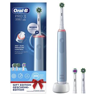 ORAL-B Pro 3700 Blue + 2 Refills