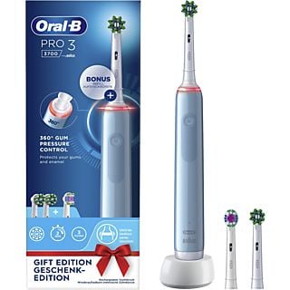 ORAL-B Pro 3700 Blue + 2 Refills