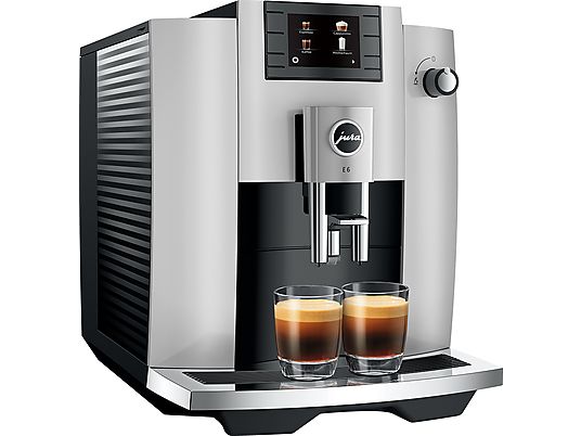 JURA Machine à café automatique E6 Platine (SC)