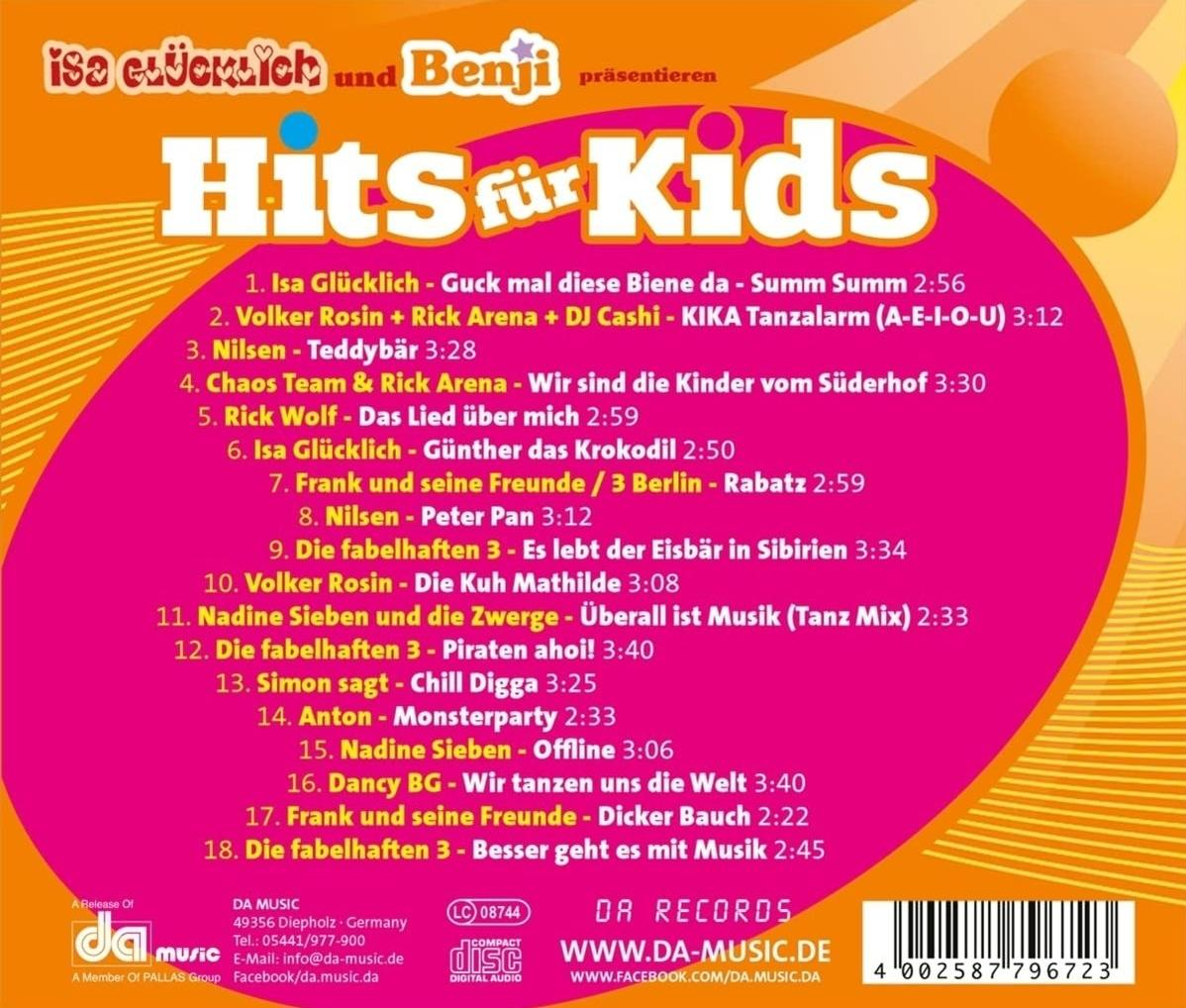 Various - Isa Glücklich und Benji präsentieren Hits für Kids  - (CD)