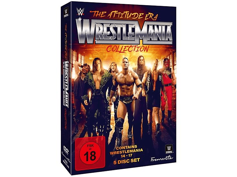 DVD Wwe: Wrestlemania Attitude Era Collection The