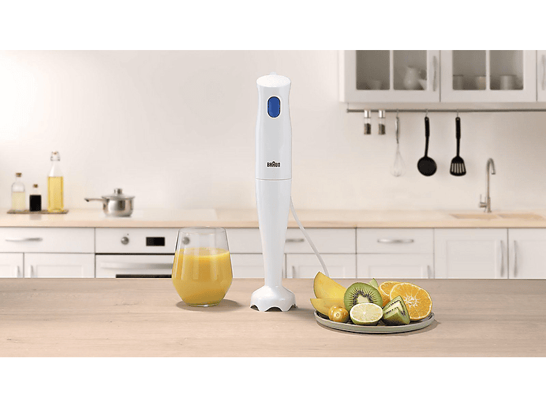 Braun MQ 10.000PWH Multiquick 1 Stabmixer (Weiß, 450 Watt) — Foto 2 von 2