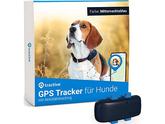 TRACTIVE GPS DOG 4 - Traceurs GPS pour chiens (Bleu nuit)