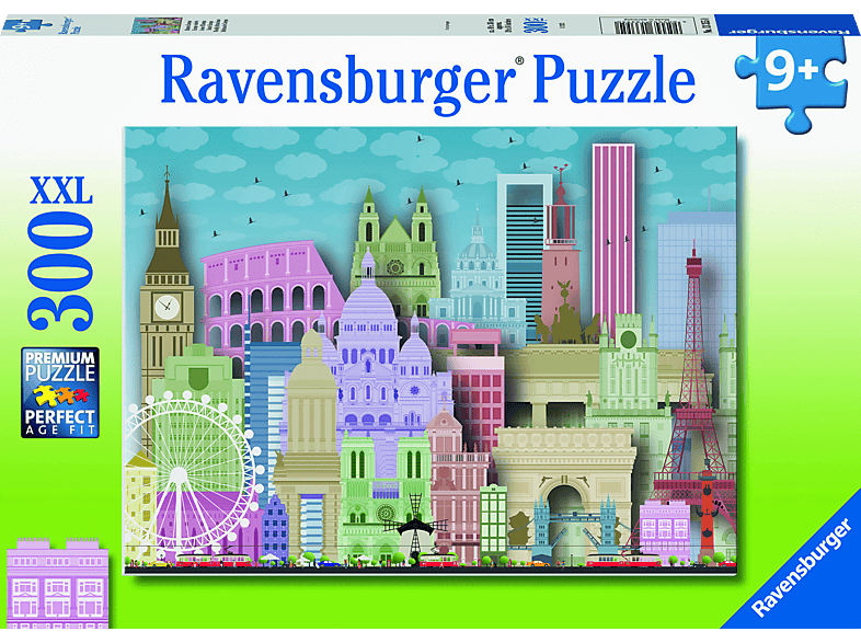 RAVENSBURGER Buntes Europa Puzzle | MediaMarkt