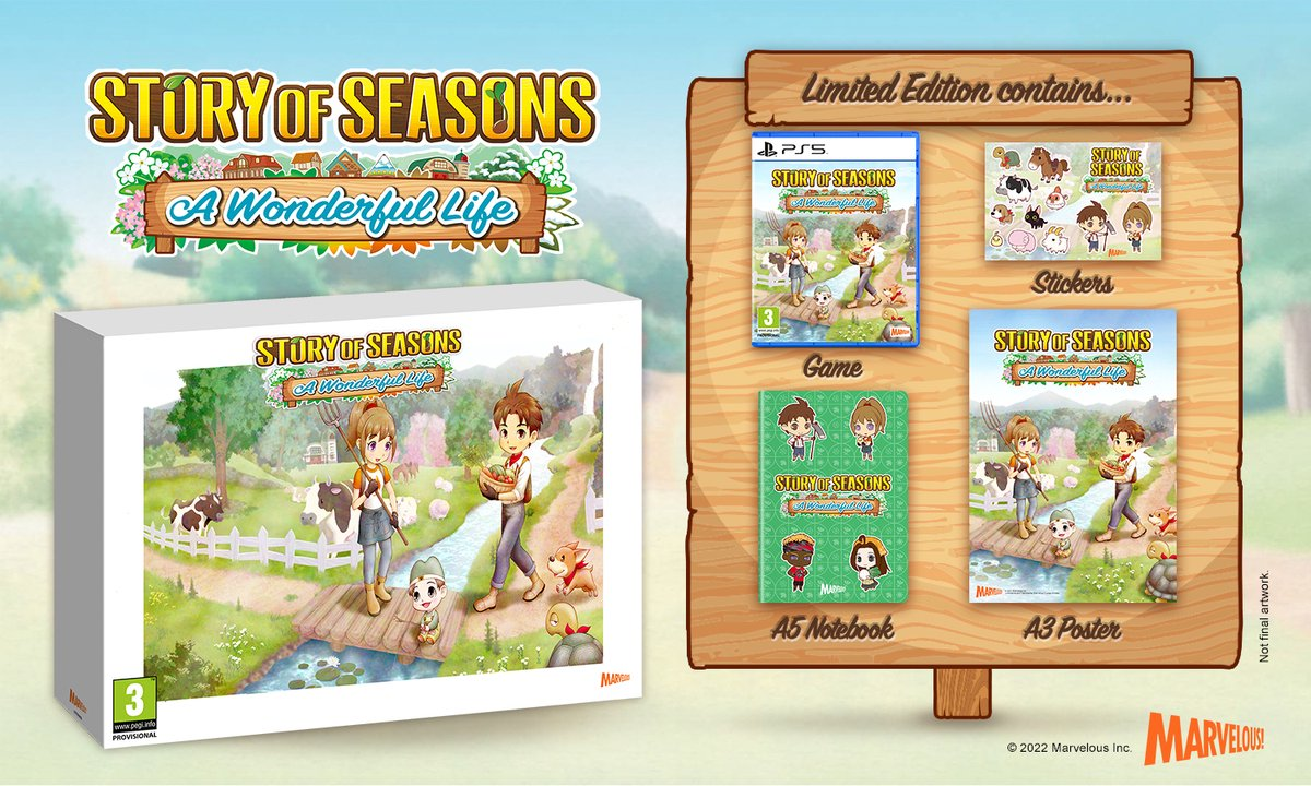 Story of Seasons: A Wonderful Life - Limited Edition | PlayStation 5