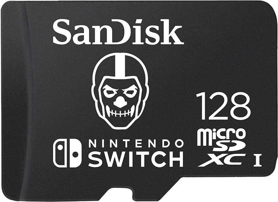 Sandisk Microsdxc Extreme Gaming 128gb Fortnite (nintendo Licensed)