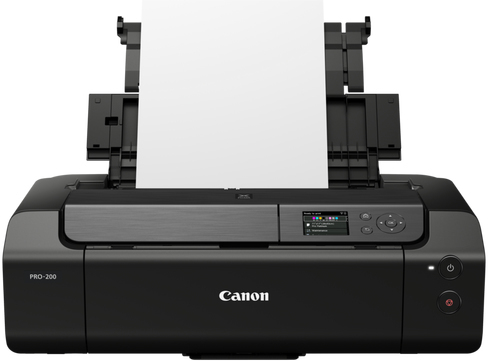 Impresora Multifunción - Canon Pixma PRO-200, Tinta, 8 Cartuchos, Formato A3,  Negro
