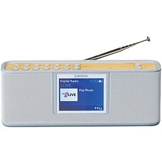 LENCO Bluetooth DAB+ draagbare radio (PDR-046GY)