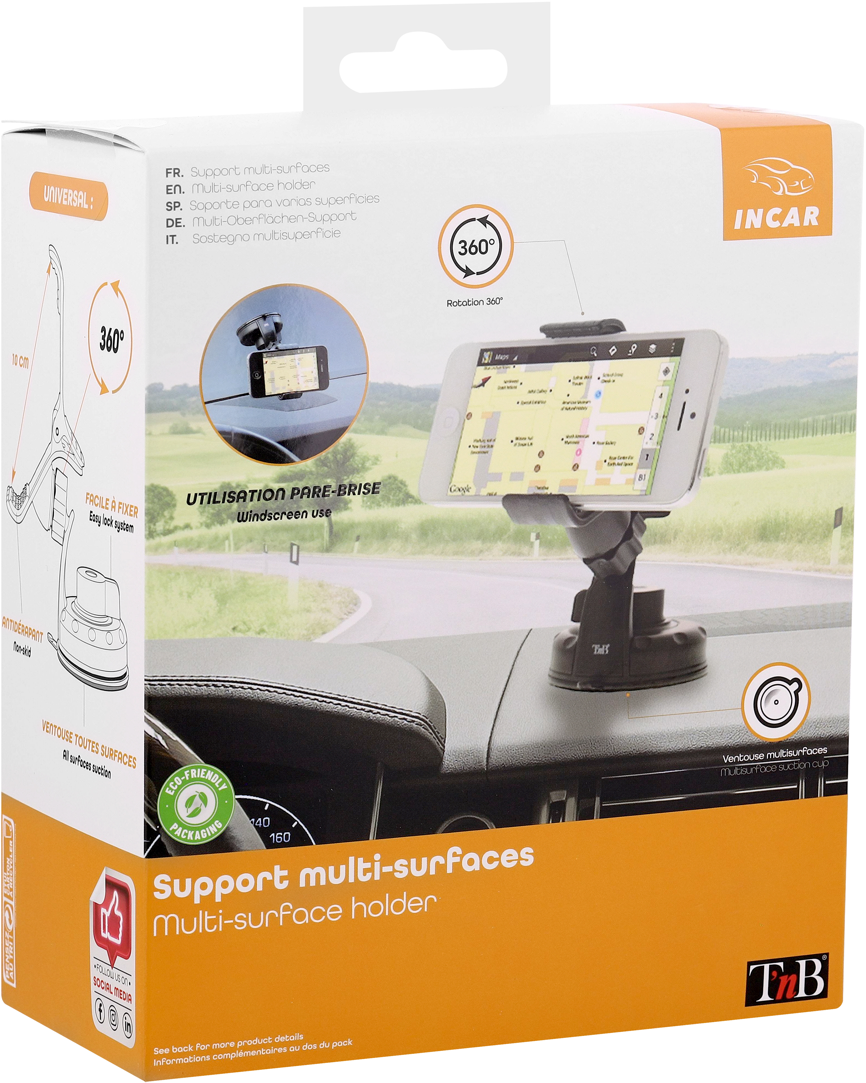 Un support de téléphone dans une boîte.