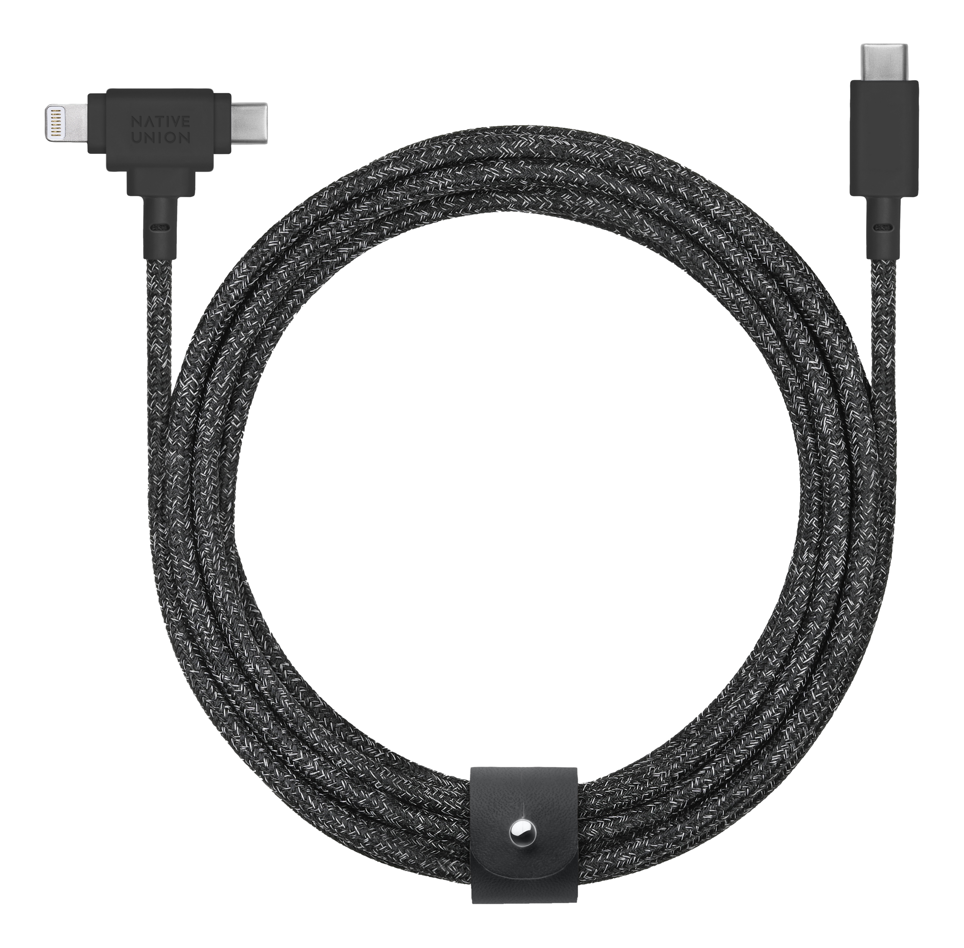 NATIVE UNION Belt Cable Duo - 2-in-1 Lightning- und USB-C Kabel (Cosmos)