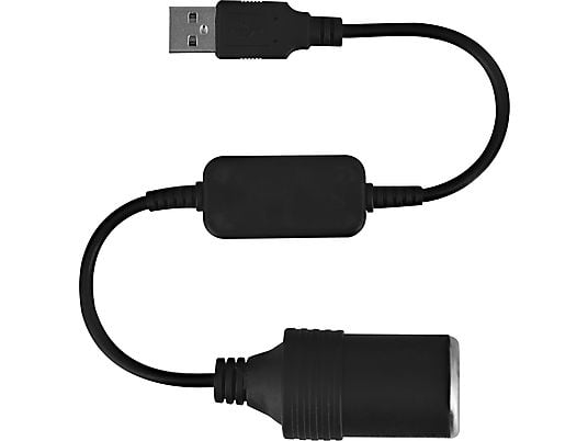 TNB ADACLS - Adaptateur USB pour allume-cigare (Noir)