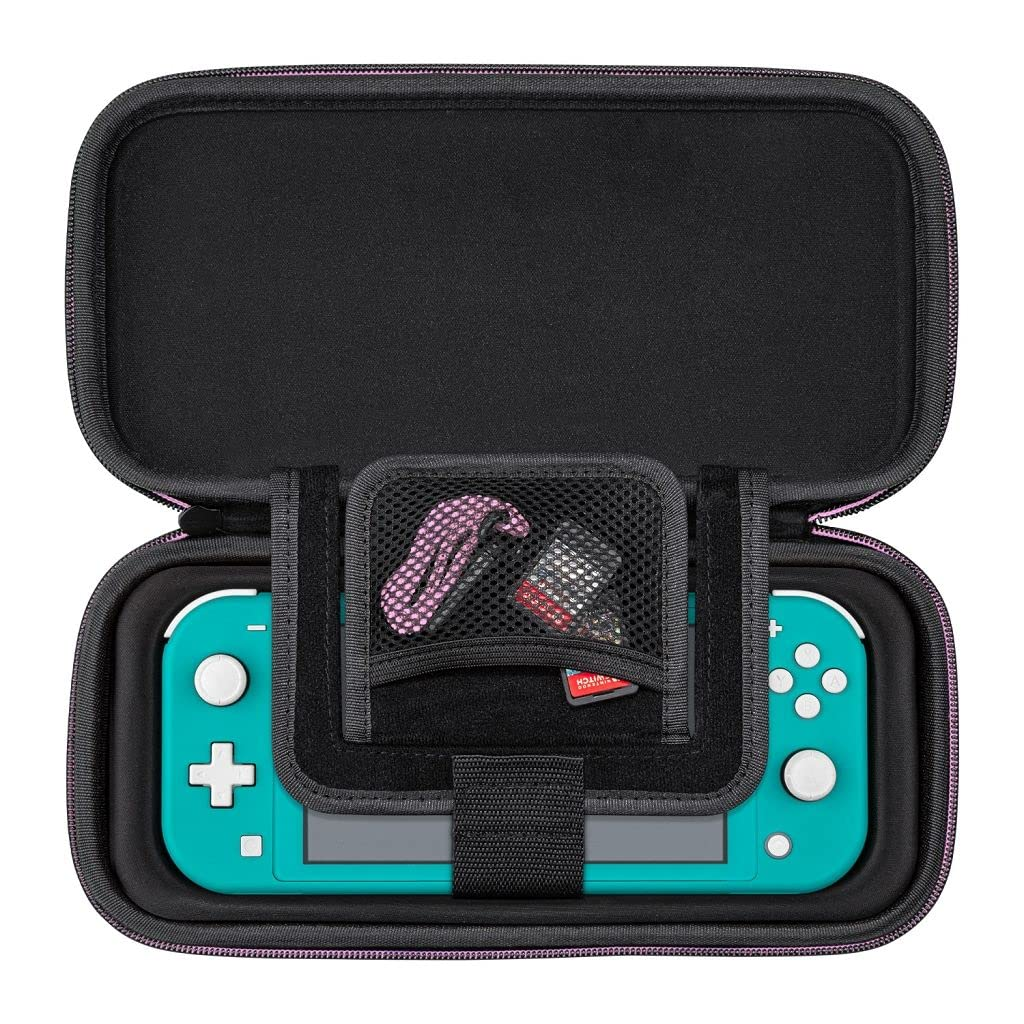 Funda - PDP Funda Deluxe Travel Case Peach, Para Nintendo Switch, Rosa y Azul