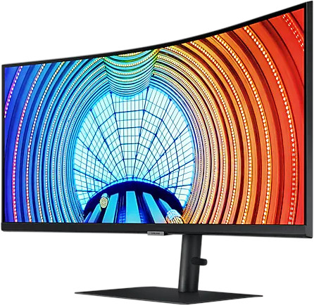 SAMSUNG Moniteur 34" Ultra WQHD Curved USB-C (LS34A650UBUXEN)