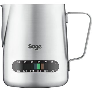 Jarra - Sage SES003BSS0NEU1, Para leche, Control de temperatura, 0.48 Litros, Plata