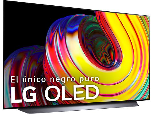TV OLED 55" - LG OLED55CS6LA, UHD 4K, α9 Gen 5 AI, Smart TV, DVB-T2 (H.265), Negro