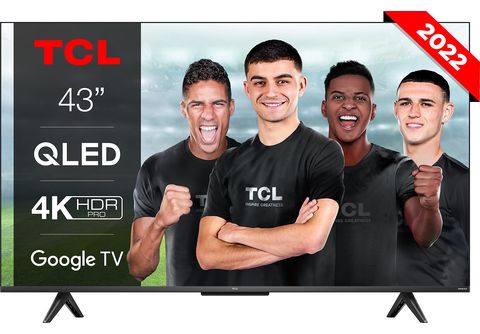 Televisor QLED 43 - TCL 43C645, UHD 4K, Quad Core, Smart TV, Dolby Atmos  por 329.8€