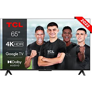 REACONDICIONADO B: TV LED 65" - TCL 65P635, LCD, 4K HDR TV, Google TV, Control por voz, Smart TV, Dolby Audio, HDR10, Negro