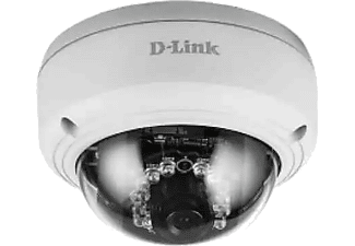 Cámara de vigilancia IP - D-Link DCS-4603, Domo PoE Full HD, 2048 x 1536 píxeles, Sensor de movimiento, Blanco