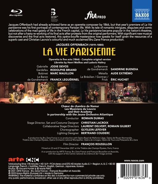 Devos/Briand/Mauillon/Dumas/+ - La Vie parisienne  - (Blu-ray)