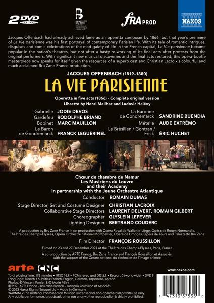 - Parisienne (DVD) Vie La - Devos/Briand/Mauillon/Dumas/+