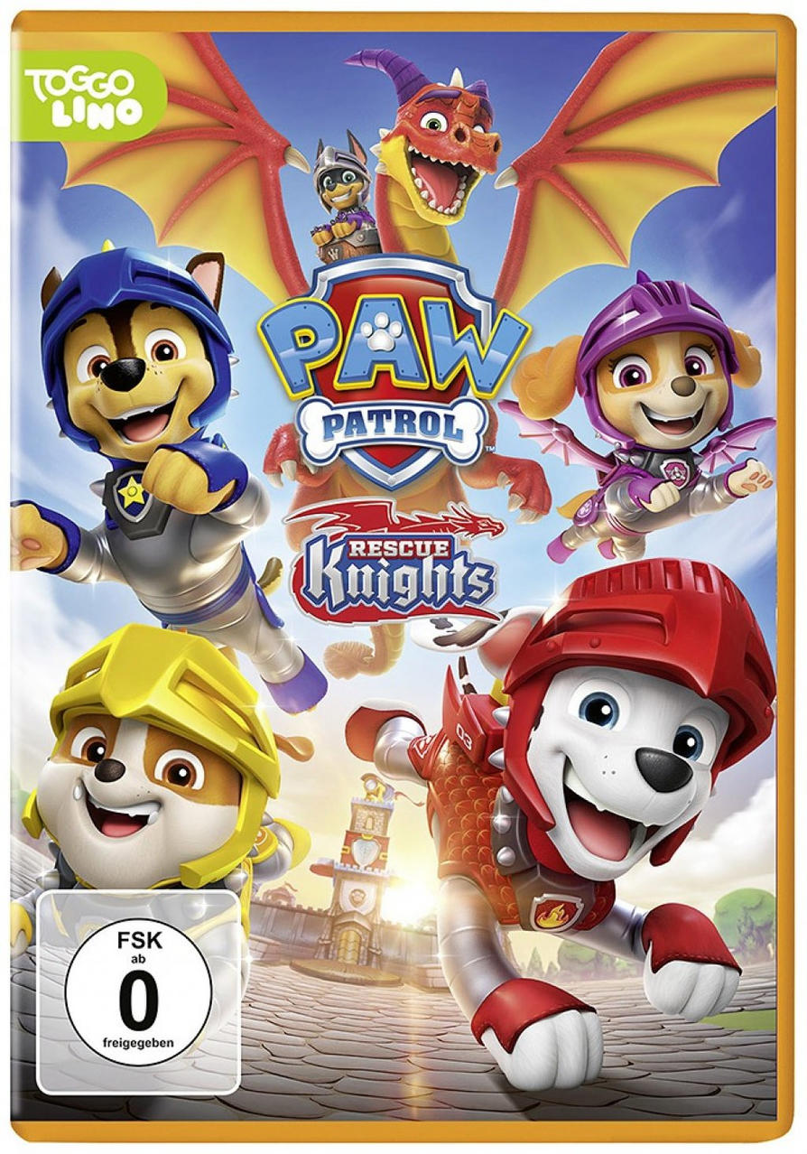 Paw Patrol: Rescue Knights DVD