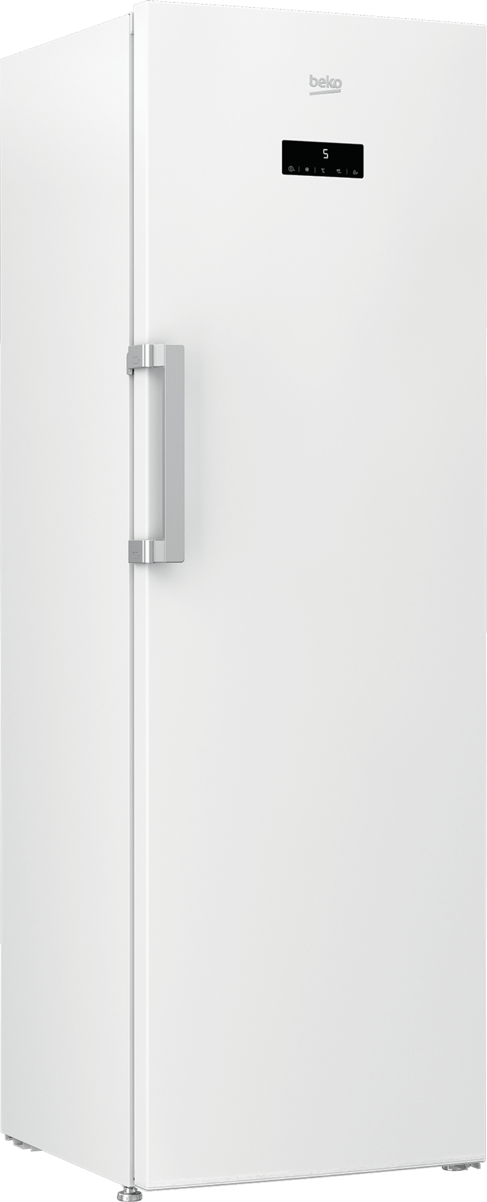 Frigorífico una puerta - Beko RSNE445E33WN, 445 l, Neo Frost, 185 cm, Blanco
