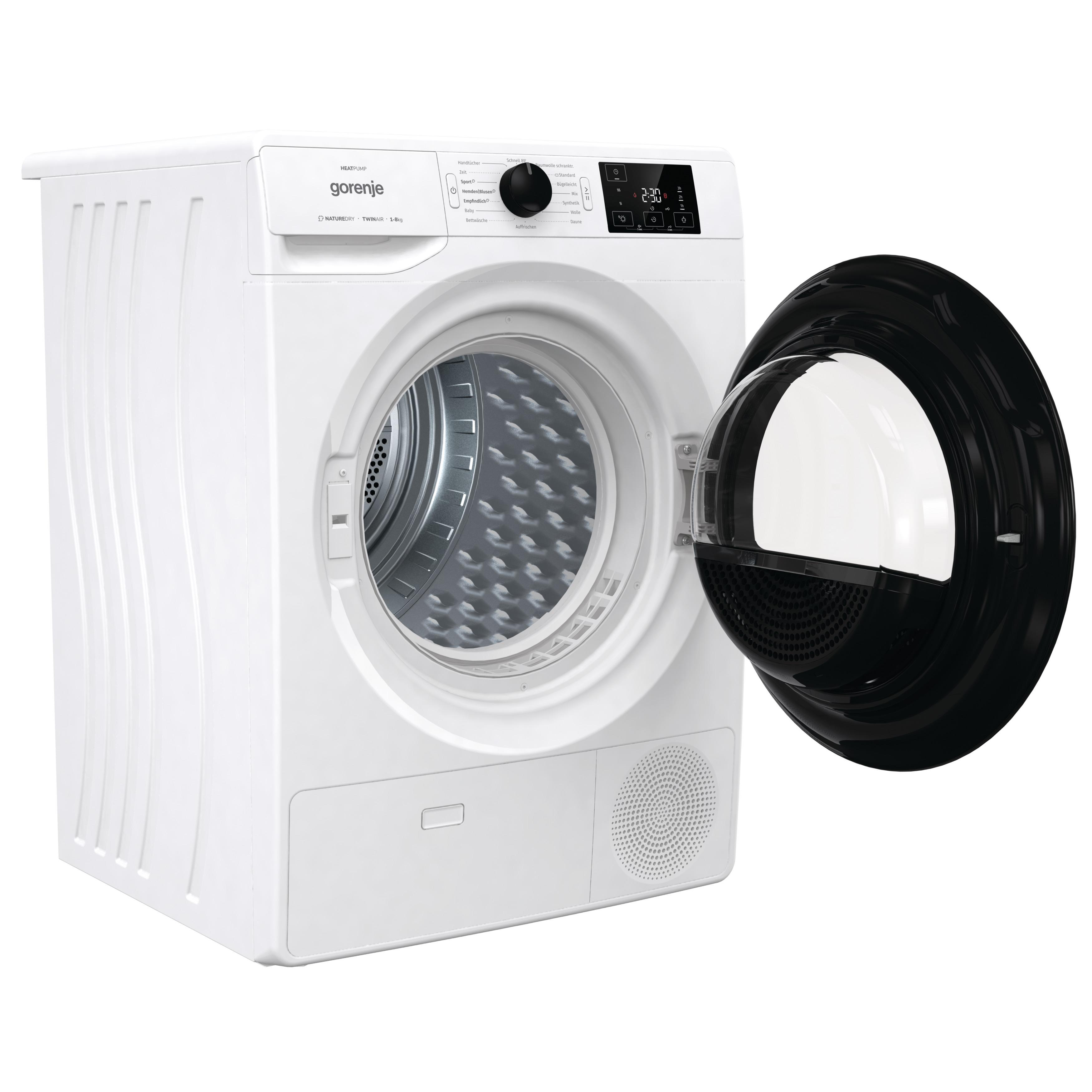 GORENJE DNE83/GN kg, (8,0 Wärmepumpentrockner A+++, White)