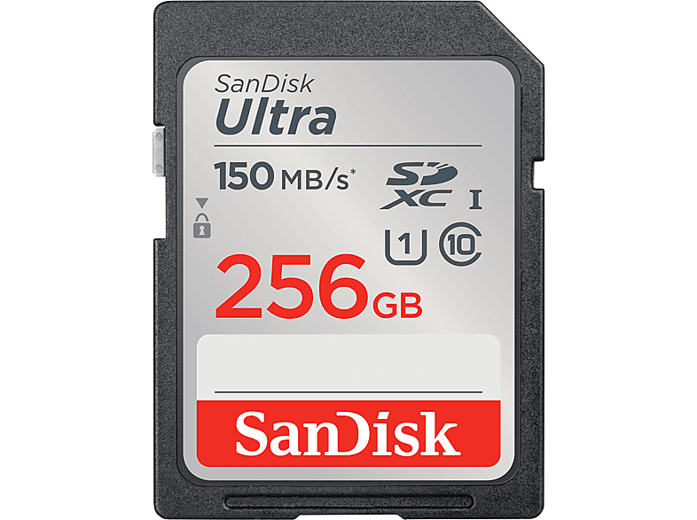 Sandisk Sdxc Ultra 256gb 150mb/s C10 Uhs-i afbeelding