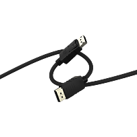 ISY IDP-1015 DisplayPort-Kabel, Schwarz