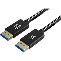 ISY IDP-3020 DisplayPort Kabel, Schwarz