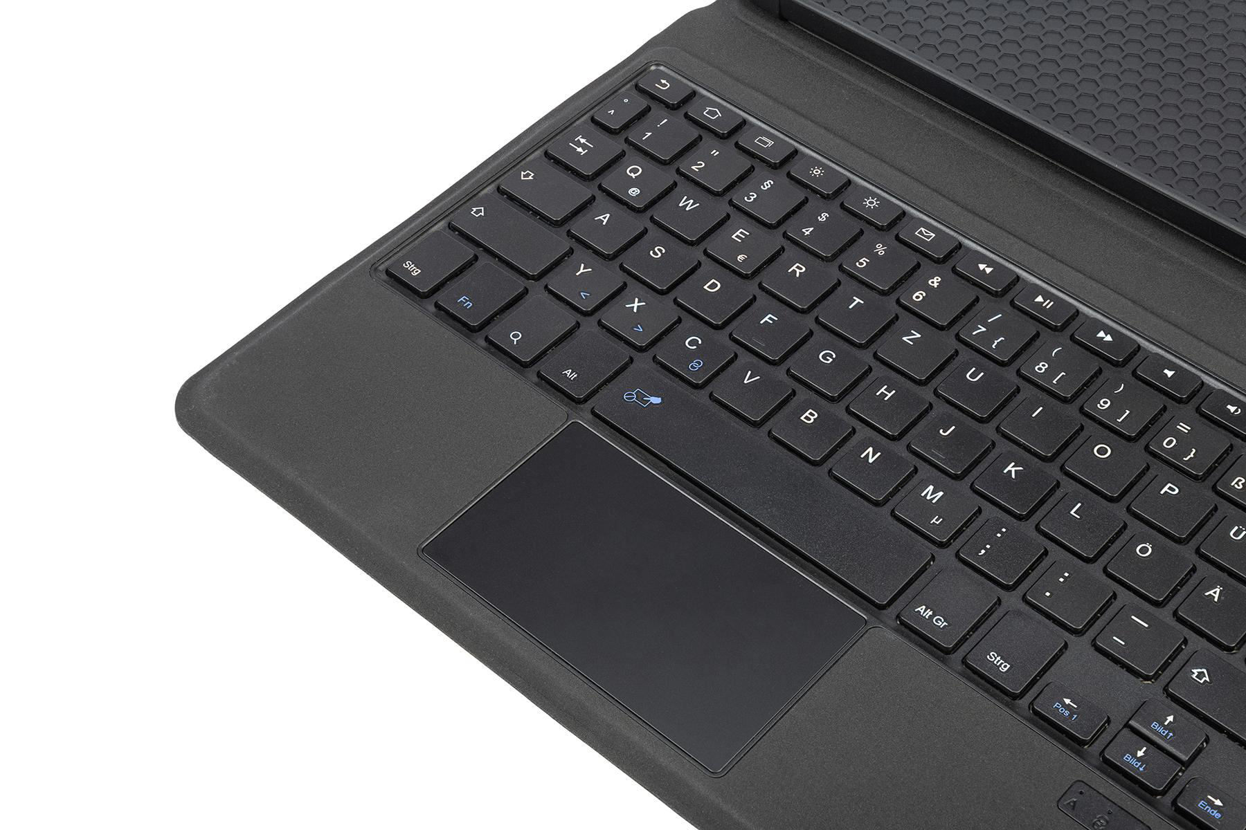 TUCANO Tasto mit Trackpad Tastaturhülle Schwarz