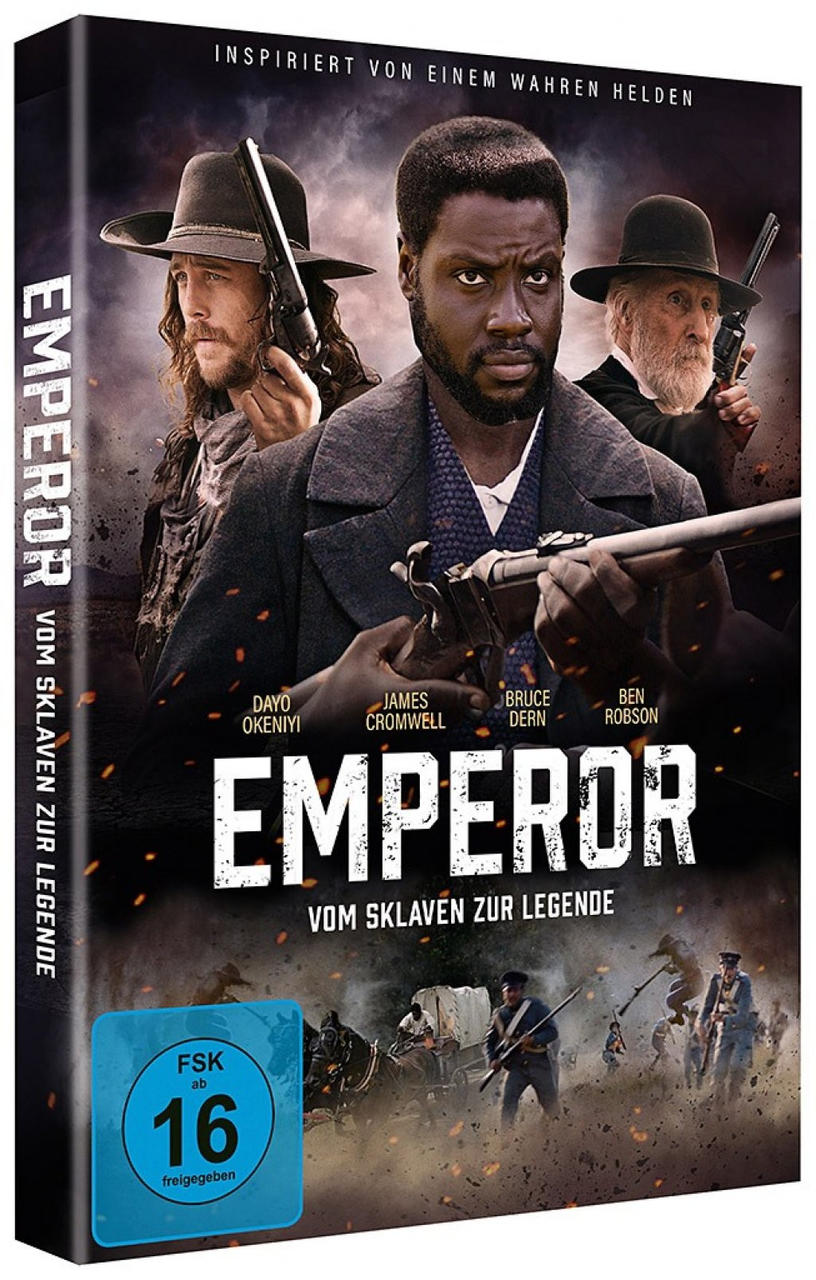 DVD-Hülle mit Schauspielern auf dem Cover. Der Titel lautet EMPEROR.
